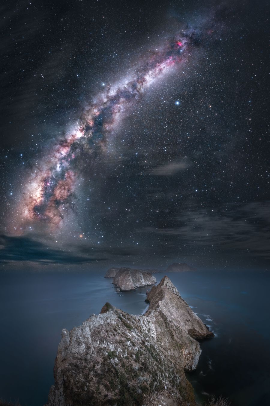 Anacapa Beneath the Stars